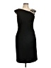 Kay Unger Black Cocktail Dress Size 12 - photo 1