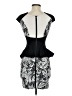 Bebe Graphic Black Cocktail Dress Size XXS - photo 2