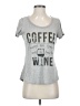 Maurices Gray Short Sleeve T-Shirt Size S - photo 1