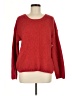 Red Berry 100% Acrylic Solid Red Pullover Sweater Size Med - Lg - photo 1