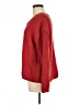 Red Berry 100% Acrylic Solid Red Pullover Sweater Size Med - Lg - photo 5