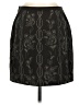 Grace Elements Paisley Black Brown Formal Skirt Size 6 - photo 2