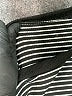 Unbranded 100% Polyester Stripes Black Pullover Sweater Size XL - photo 7