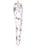 Unbranded Floral White Ivory Active Pants Size Sm - Med - photo 4
