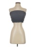Zara Gray Sleeveless Top Size S - photo 1
