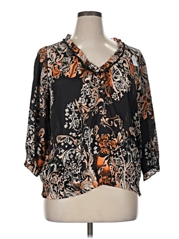 Violet & Claire 3/4 Sleeve Blouse (view 1)