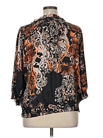 Violet & Claire 3/4 Sleeve Blouse (view 2)