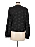A New Day Black Long Sleeve Blouse Size M - photo 2