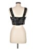 H&M 100% Polyester Black Sleeveless Top Size M - photo 2