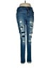 American Eagle Outfitters Solid Blue Jeans Size 6 - photo 1