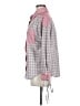 Unbranded Checkered-gingham Pink Long Sleeve Blouse Size M - photo 5