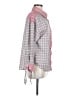 Unbranded Checkered-gingham Pink Long Sleeve Blouse Size M - photo 4