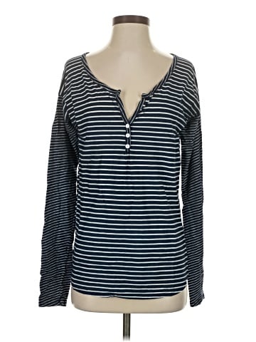 Feel The Piece Long Sleeve Henley (view 1)