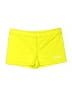 Asics Solid Yellow Athletic Shorts Size L - photo 1