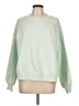 Unbranded Solid Green Pullover Sweater Size L - photo 1