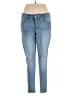 Seven7 Solid Blue Jeans Size 16 - photo 1
