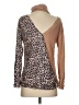 Assorted Brands Animal Print Tan Turtleneck Sweater Size S - photo 2