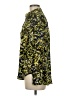 Unbranded Print Yellow Long Sleeve Blouse Size M (estimated) - photo 5