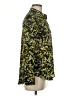 Unbranded Print Yellow Long Sleeve Blouse Size M (estimated) - photo 4