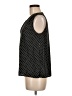 French Connection 100% Polyester Black Sleeveless Blouse Size M - photo 5