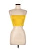 Shein Yellow Tube Top Size 6 - photo 1