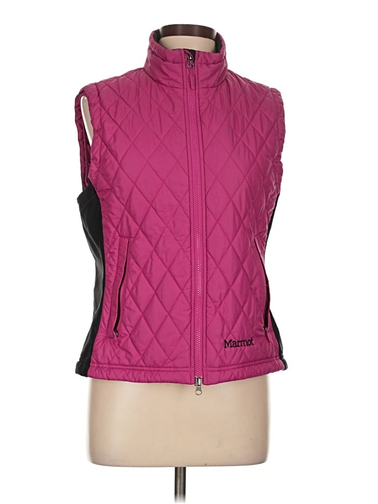 Pre-owned Marmot Vest In Pink