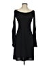 Laundry by Shelli Segal 100% Polyester Solid Black Cocktail Dress Size 2 - photo 1