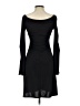 Laundry by Shelli Segal 100% Polyester Solid Black Cocktail Dress Size 2 - photo 2