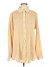 PrettyLittleThing 100% Polyester Yellow Casual Dress Size 6 - photo 1