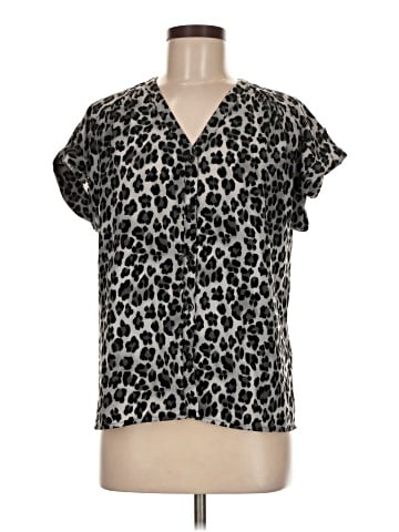 Dana Buchman Short Sleeve Blouse (view 1)