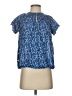 Rungolee Blue Short Sleeve Blouse Size XS - photo 1