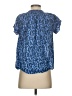 Rungolee Blue Short Sleeve Blouse Size XS - photo 2