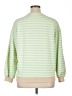 Unbranded Stripes Green Pullover Sweater Size XL (estimated) - photo 2