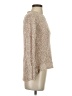 Ann Taylor LOFT Tweed Tan Turtleneck Sweater Size XS - photo 4