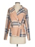 Unbranded 100% Polyester Plaid Tan Blazer Size S - photo 1