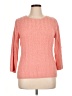 Carolyn Taylor Pink Pullover Sweater Size XL - photo 1