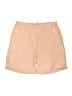 Unbranded 100% Polyester Solid Tan Cargo Shorts Size XXL - photo 1