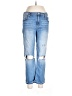 Zara Hearts Blue Jeans Size 10 - photo 1