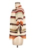 Bar III 100% Polyester Stripes Ivory 3/4 Sleeve Blouse Size M - photo 5