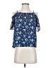 Love Tree 100% Polyester Blue Sleeveless Blouse Size S - photo 1