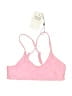 Hurley Pink Swimsuit Top Size 8 - photo 1