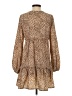 Shein 100% Polyester Animal Print Brown Casual Dress Size XS - photo 2
