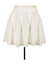 Unbranded Solid Ivory Casual Skirt Size 5X - photo 1