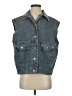 Le Lis Blue Denim Vest Size XS - photo 1