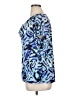 212 Collection 100% Polyester Blue Short Sleeve T-Shirt Size 1X - photo 5
