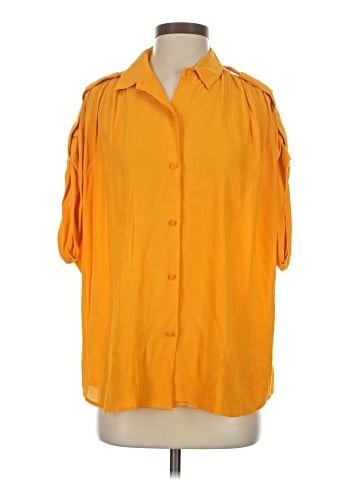 Diane von Furstenberg Short Sleeve Blouse (view 1)