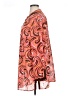 Maggie Barnes 100% Polyester Orange Long Sleeve Blouse Size 1X - photo 5