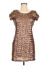 backSTAGE Gold Cocktail Dress Size M - photo 1