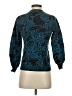 Ann Taylor Paisley Blue Pullover Sweater Size XXS - photo 2