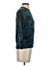 Ann Taylor Paisley Blue Pullover Sweater Size XXS - photo 4